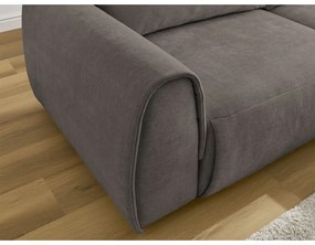 Кафяв ъглов диван Aden – Bobochic Paris