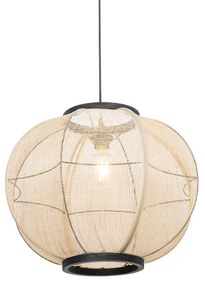 Смарт висяща лампа кафява 48 см вкл. Wifi G95 - Rob