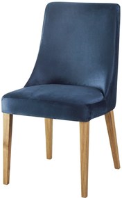 Стол Корина-Мед - тъмно син (2) парчета