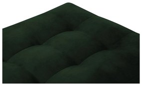 Столче за крака от зелено кадифе Santo - Milo Casa