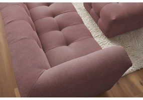 Тъмно розов диван 324 cm Kleber - Bobochic Paris