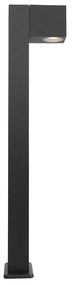 Индустриална стоеща лампа за външно ползване тъмно сива 65 см IP44 - Baleno