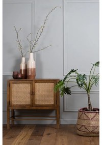 Кафяв скрин от мангово дърво 88x84 cm Nipas - Light &amp; Living