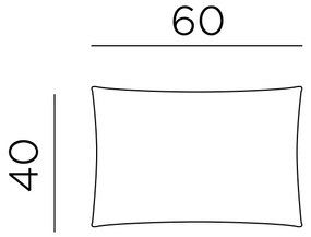 Възглавница Максимо 60х40-Sunbrella мащерка