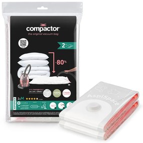 Вакуумни торбички в комплект от 2 броя Premium Valve M – Compactor