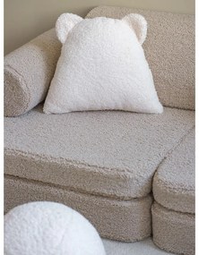 Светлокафяв детски диван от букле 132 cm Settee – Wigiwama