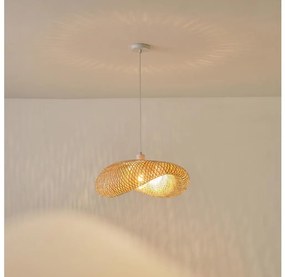 Пендел CALYPSO 1xE27/15W/230V бамбук