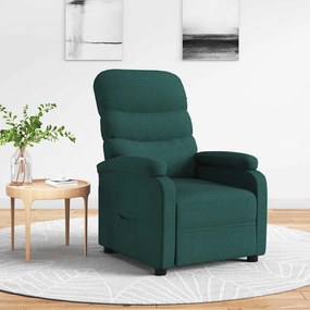 342706 vidaXL Наклоняем стол, тъмнозелен, текстил