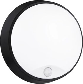LED външно стенен осветител с сензор LED/15W/230V 4000K IP65