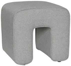 Сива табуретка Sculpture – Hübsch