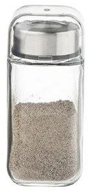 Солници комплект Luigi Ferrero Rome FR-7902R, 100 мл, 3 части, Стойка, Неръждаема стомана, Прозрачен/инокс