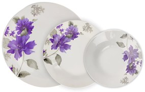 18 части Сервиз за хранене