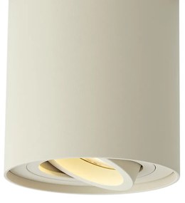 Модерен бежов прожектор за 1-фазна релсова система - Iconic Rondoo Up