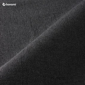 Антрацитно двойно легло 180x200 cm тапицирано без ламелно дъно Mattis – Meise Möbel