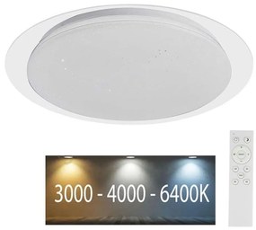 LED Димируем плафон LED/40W/230V 3000K/4000K/6500K + д.у.