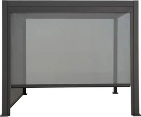 Щора за беседка Hesperide Evora, Тексалин, 3 m - Сиво-бяла