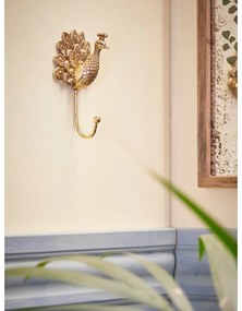 Стенна метална кука в златист цвят Dun – Bloomingville