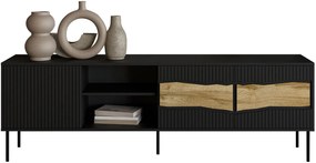 ТВ шкаф Inserto 190 3D1W-Черно