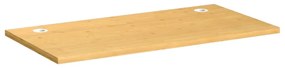 352757 vidaXL Плот за бюро 100x50x2,5 см бамбук