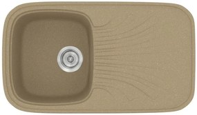 Мивка Sanitec 315-Metallic Cream