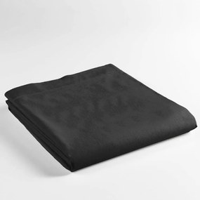 Черен памучен чаршаф 240x300 cm Lina – douceur d'intérieur