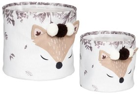 Сет детски кошове Аtmosphera White fox, 2 бр