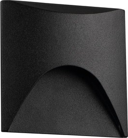 Kanlux 39127 - LED стълбищно осветително тяло EXIN LED/2,5W/230V 3000K IP65 черно hr.