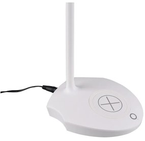 Бяла LED настолна лампа (височина 38 см) Load - Trio