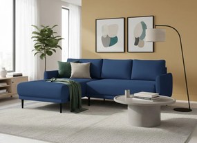 Ъглов диван Солас-син-ляв