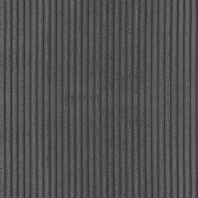 Тъмносив ъглов диван от рипсено кадифе (десен ъгъл) Merid – Ropez