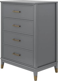 Сив скрин , 75 x 106 cm Westerleigh - CosmoLiving by Cosmopolitan