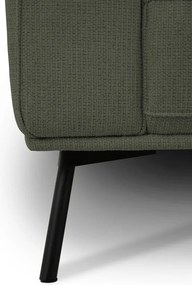 Тъмнозелен шенилов ъглов диван (десен ъгъл/L форма) Amsterdam – Scandic