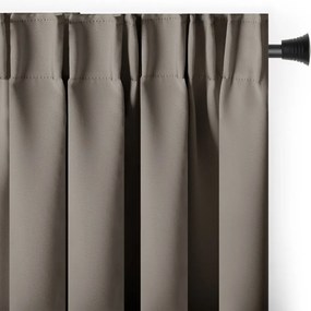 Сиво-бежово затъмняващо перде 140x175 cm Kierra – Restilo