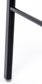 Черен/светлорозов бар стол 94 cm Spike - Zuiver