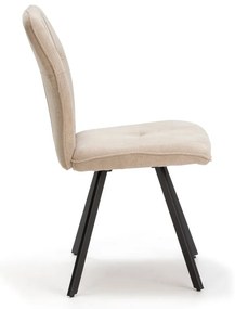 Бежови трапезни столове в комплект от 4 Mery - Marckeric