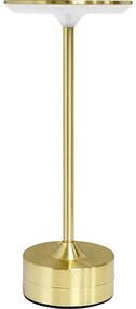 LED акумулаторна настолна лампа със сензорно управление TAVOLO LED/2,5W/5V 2400 mAh 3000-6000K златна
