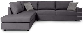 Ъглов диван Holmes-Gray-Left