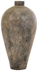 Кафява висока ваза от теракота Corvo - House Nordic