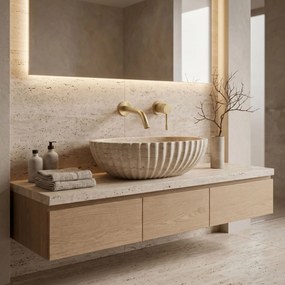 Смесител за вграждане REA Venti Brush Gold