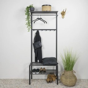 Черен метален комплект за коридор Ivar - Spinder Design