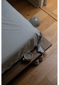 Кафяво единично легло от масивен бор с включена подматрачна рамка 90x200 cm Japan – Karup Design