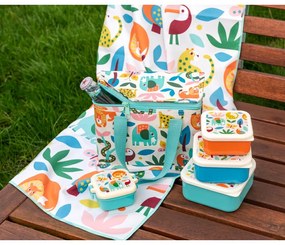 Детски кутии за храна 3 бр. Wild Wonders – Rex London