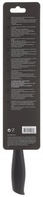 Нож за хляб Brabantia Tasty+ 1001162, 20 см, Закалена стомана, Устойчив на надраскване и корозия, Тъмносив