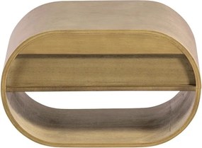 На няколко нива стенен рафт в естествен цвят 39 cm Momo – WOOOD