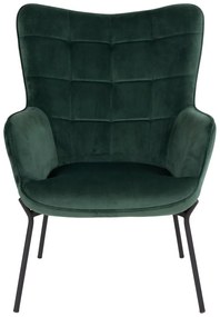 Фотьойл от зелено кадифе Glasgow - House Nordic