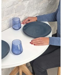 Кръгла сгъваема трапезна маса 45x90 cm Jubi – Ragaba