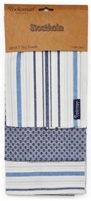 Памучни кърпи в комплект от 3 броя 45x65 cm Stockholm - Cooksmart ®