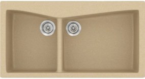 Мивка Sanitec 326-Granite Cappucino