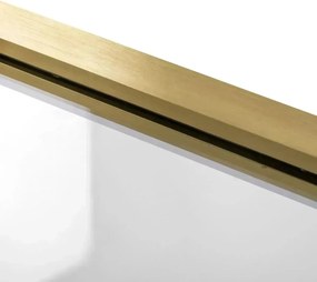 Душ кабина Rea Atlas 120x100 Brush Gold