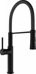 Mexen Dina кухненски смесител, черен - 672701-70